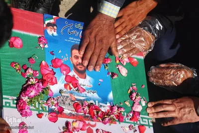 تشییع پیکر شهید «مهدی هاشمی خواه» در کلاله