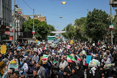 راهپیمایی روز قدس در شیراز