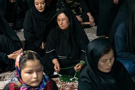 حسینیه ایران؛ عزاداری شب هفتم محرم‎‎