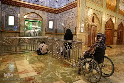 شاهچراغ ، سوگوار شهادت امام جواد (ع)