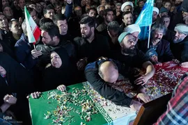 وداع با پیکر شهید مجتبی اسماعیلی؛ شکوه ایثار در اسلامشهر