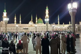 مدینه منوره در ایام حج ۹۸