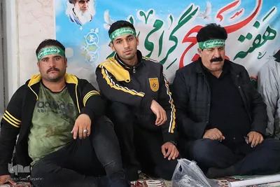 همایش اقتدار بسیجیان ملایر در مسجد جامع