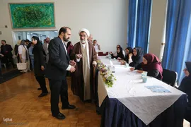 مرحله دوم انتخابات چهاردهمین دوره ریاست جمهوری در تالار وحدت