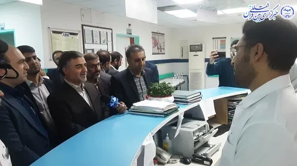 دیدار استاندار مازندران با پرستاران بیمارستان های بوعلی سینا و حکمت ساری