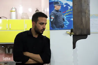 دیدار مسئولان استانی با خانواده شهید رضا صیادی