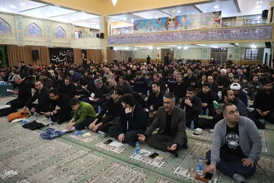 مراسم احیا در مسجد دانشگاه تبریز‎