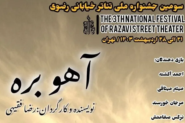 «سایه بازی» در جشنواره رضوی درخشید