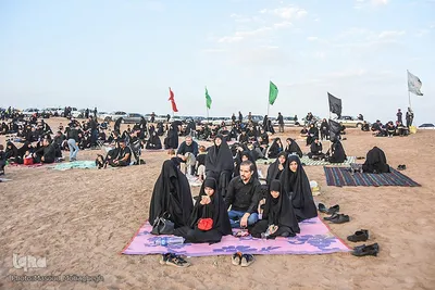 سنت عزاداری در کویر خوریان سمنان‎