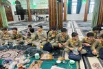 محفل نور و معرفت در ایام فاطمیه؛ تجلیل از سیره حضرت زهرا(س) در دبستان آیت‌الله طالقانی آمل