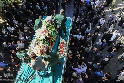 تشییع پیکر آیت الله ناصری در اصفهان