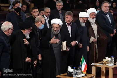 مراسم نخستین سالگرد رحلت علامه حسن زاده آملی «علامه ذوالفنون» در کتابخانه ملی ایران