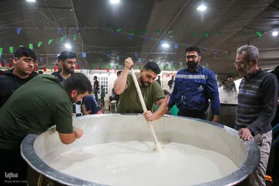 پخت سمنو در شیراز‎
