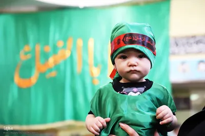 مراسم «شیرخوارگان عاشورایی» در اهر