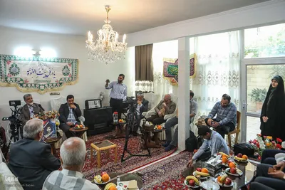 دیدار جامعه قرآنی با خانواده شهید سید جواد محمودی