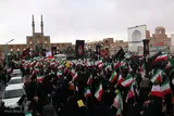 اجتماع بزرگ عاشورائیان یزد در سوگ رهبر شهید