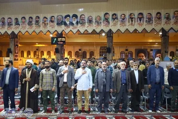 گردهمایی بزرگ خادمان و بسیجیان مصلی امام خمینی (ره) شهرستان ساری