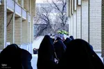 تشییع پیکرهای مطهر شهدای گمنام در میان دانشگاهیان تبریز