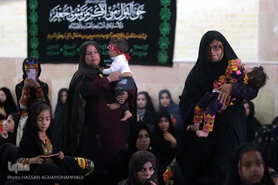 مراسم شیرخوارگان حسینی در منطقه محروم زهکلوت