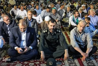 جشن مبعث درحرم امام موسی کاظم برادر امام رضا علیه السلام
