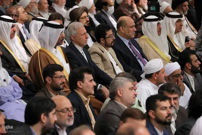 دیدار مسئولان نظام، سفرای کشور‌های اسلامی و میهمانان کنفرانس وحدت