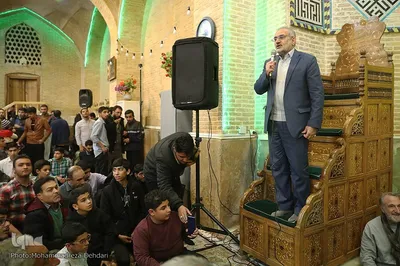 جشن نیمه شعبان با حضور معاون مجلس ریاست جمهوری