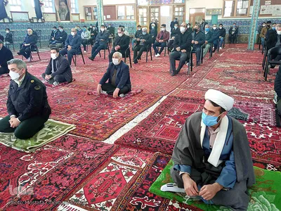 مراسم بزرگداشت سالگرد شهادت سردار دلها شهید حاج قاسم سلیمانی و یاران شهیدش در اهر
