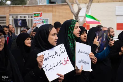 مراسم راهپیمایی محکومیت جنایات آمریکا و رژیم صهیونیستی در اصفهان