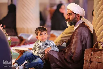محفل انس با قرآن کریم در مسجد نصیرالملک‎‎