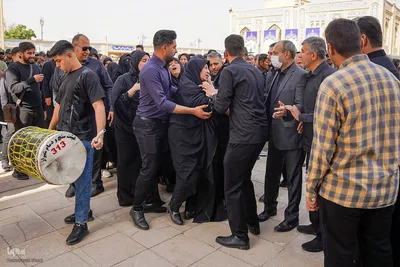 تشییع پیکر بسیجی شهید سید محمد امین مودت