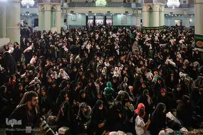 همایش شیرخوارگان حسینی در مصلی شهر ری
