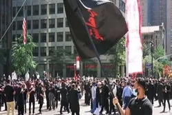 Nyu-Yorkda İmam Hüseyn (ə) üçün matəm yürüşü keçirildi