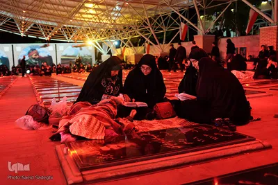 مراسم شب قدر در گلزار شهدای وادی رحمت تبریز