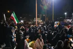 تجمع مردم فولادشهر در پی شهادت رهبر شهید انقلاب