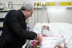 عیادت استاندار آذربایجان شرقی از مجروحان جنگ رمضان