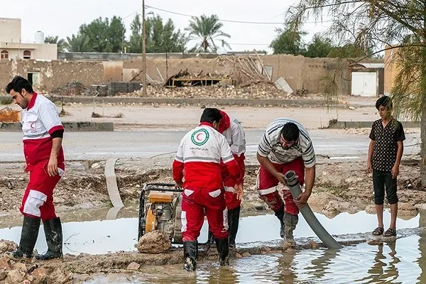 امدادرسانی هلال احمر به ۶۵۰۰ نفر