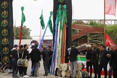 عزاداری سنتی روز تاسوعا در بندرعباس
