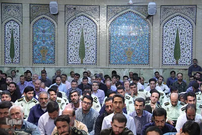 وداع مردم شهرکرد با پیکر شهید قربانعلی امیدی