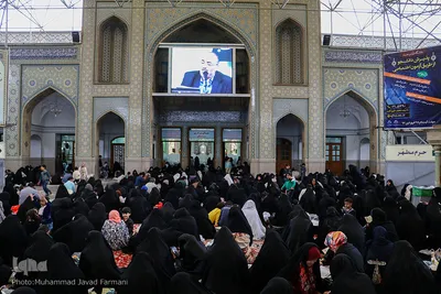 مراسم معنوی اعمال ام داود در حرم عبدالعظیم الحسنی(ع)