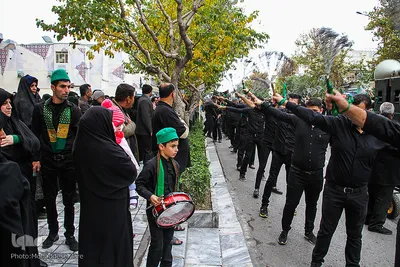 مراسم اربعین حسینی در جوار حرم مطهر رضوی