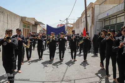 دسته عزاداری سادات و روحانیون شهرستان خمینی شهر