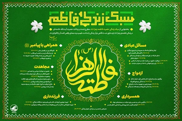 اطلاع‌نگاشت/ سبک زندگی فاطمی در بیانات رهبری