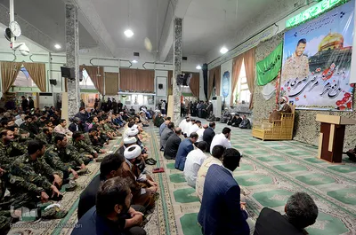 چهلم اولین شهید مدافع حرم استان خراسان جنوبی