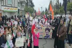 حضور پرشور مردم بابلسر در راه‌پیمایی روز جهانی قدس