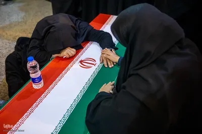 وداع با پیکر شهدای حملات صهیونی-آمریکایی