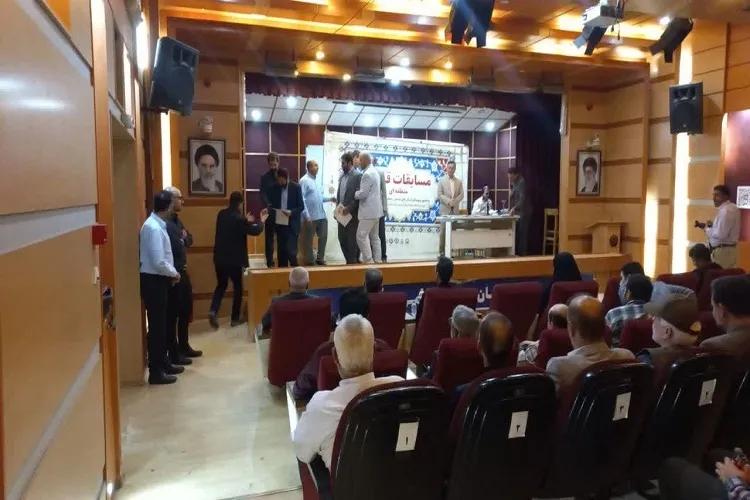 درخشش حفاظ روشندل گیلان در جشنواره قرآن منطقه‌ای