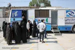 ارائه خدمت رایگان پزشکی در حاشیه شهر مشهد
