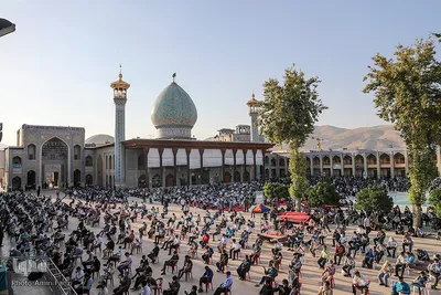 دعای عرفه در حرم مطهر شاهچراغ(ع) شیراز