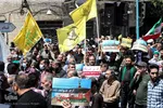 راهپیمایی روز جهانی قدس در یزد