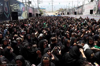 مراسم «شیرخوارگان عاشورایی» در اهر